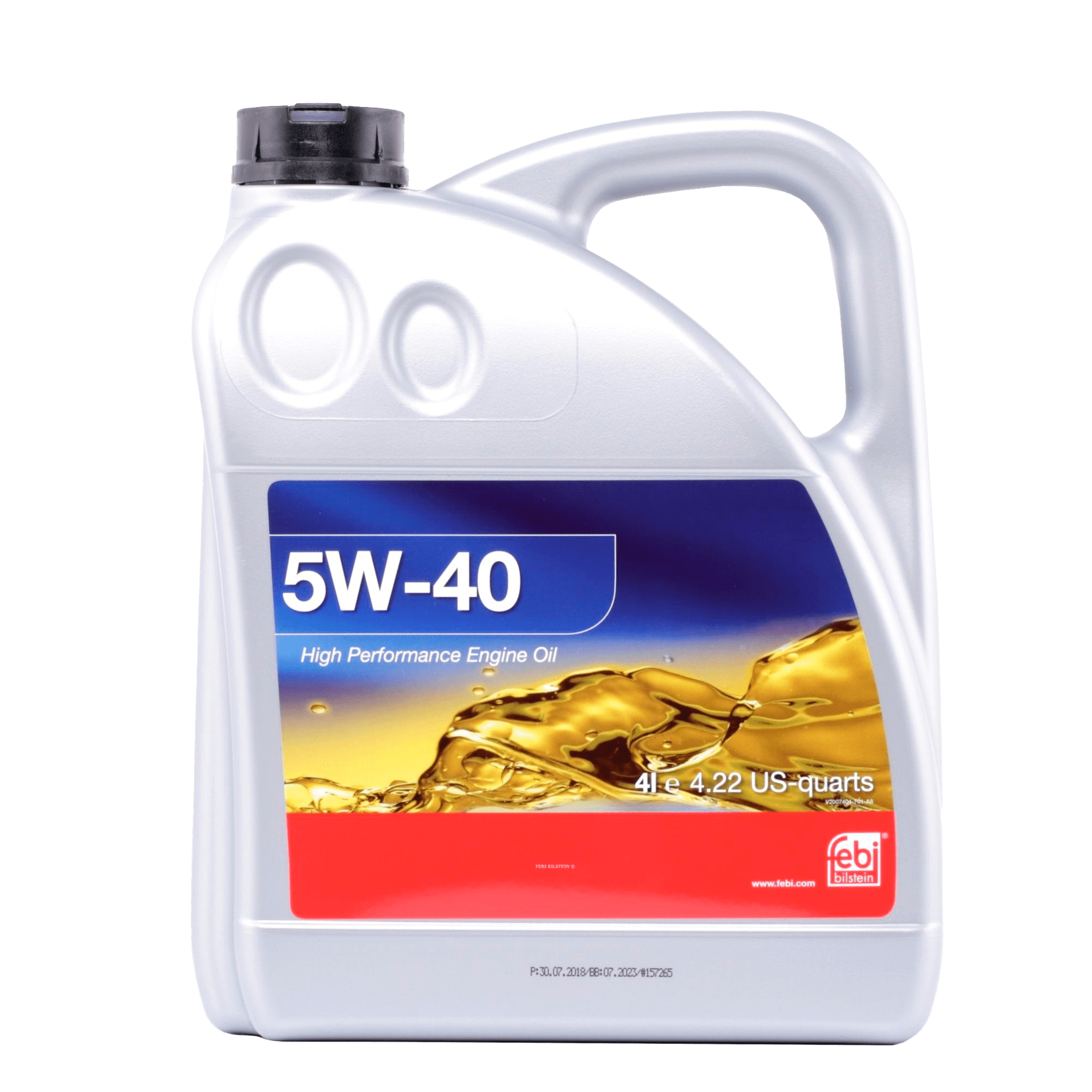 Моторное масло FEBI SAE 5W-40, 4л